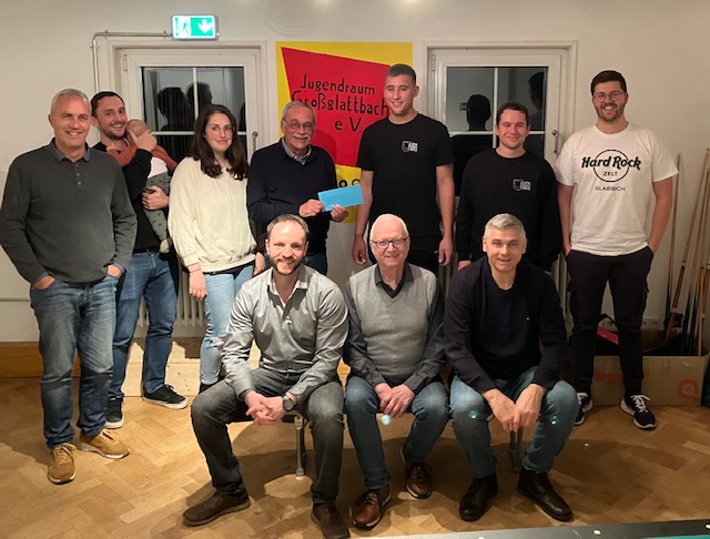 Im Jugendraum in Großglattbach